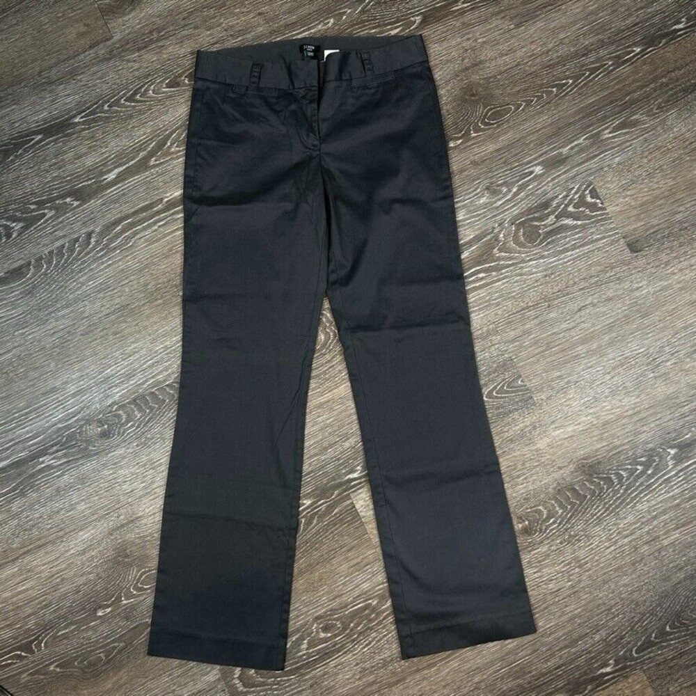 J. Crew City Fit Stretch Dress Pants Women's Size 4 straight leg EUC